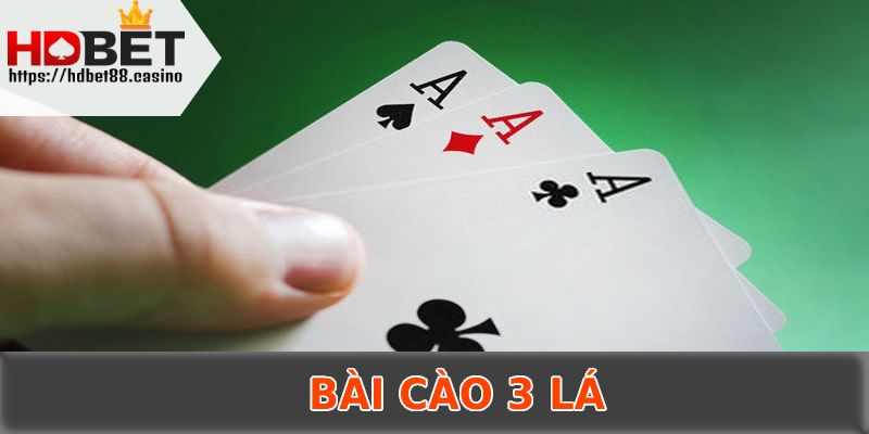 Bài cào 3 lá