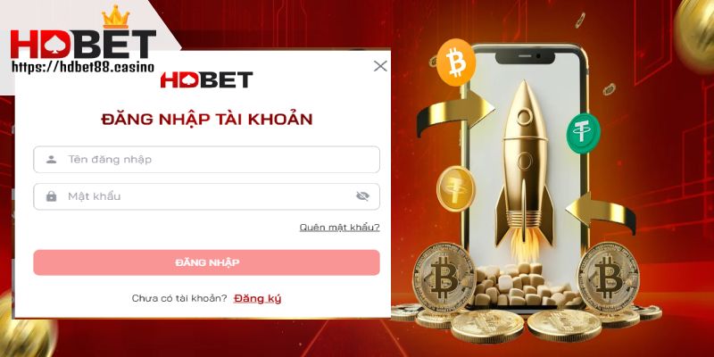 Truy cập tài khoản tiện lợi bằng app HDBET